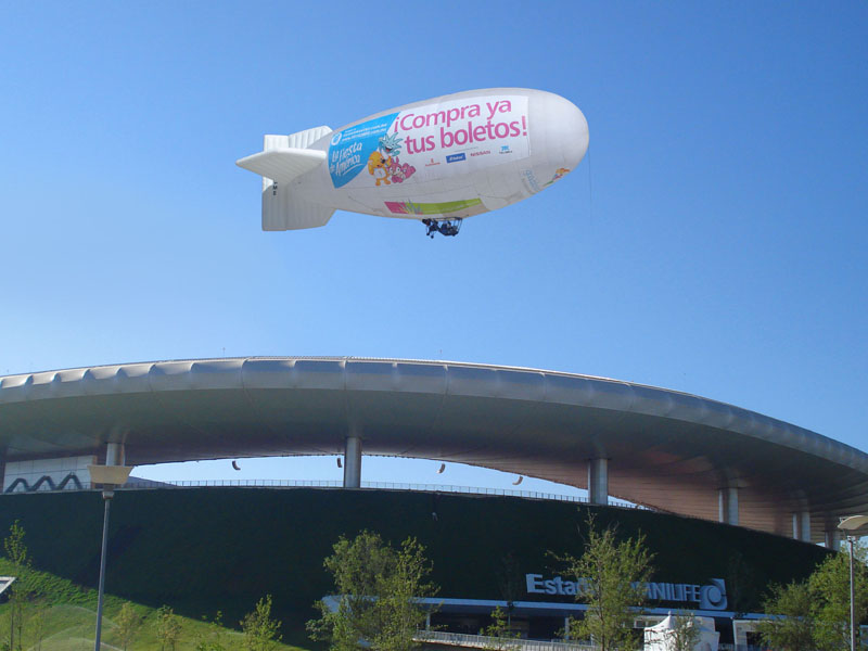 dirigible tripulado panamericanos